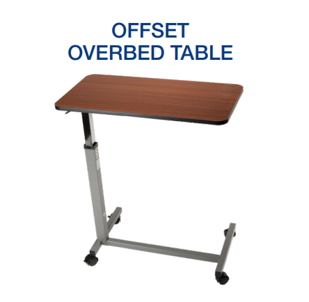 OFFSET OVERBED TABLES
