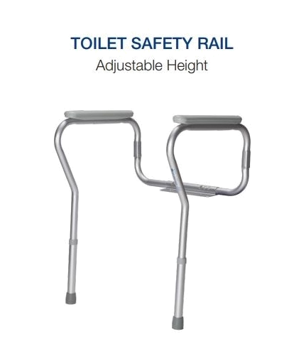Toilet Safety Rails-ADJUSTABLE